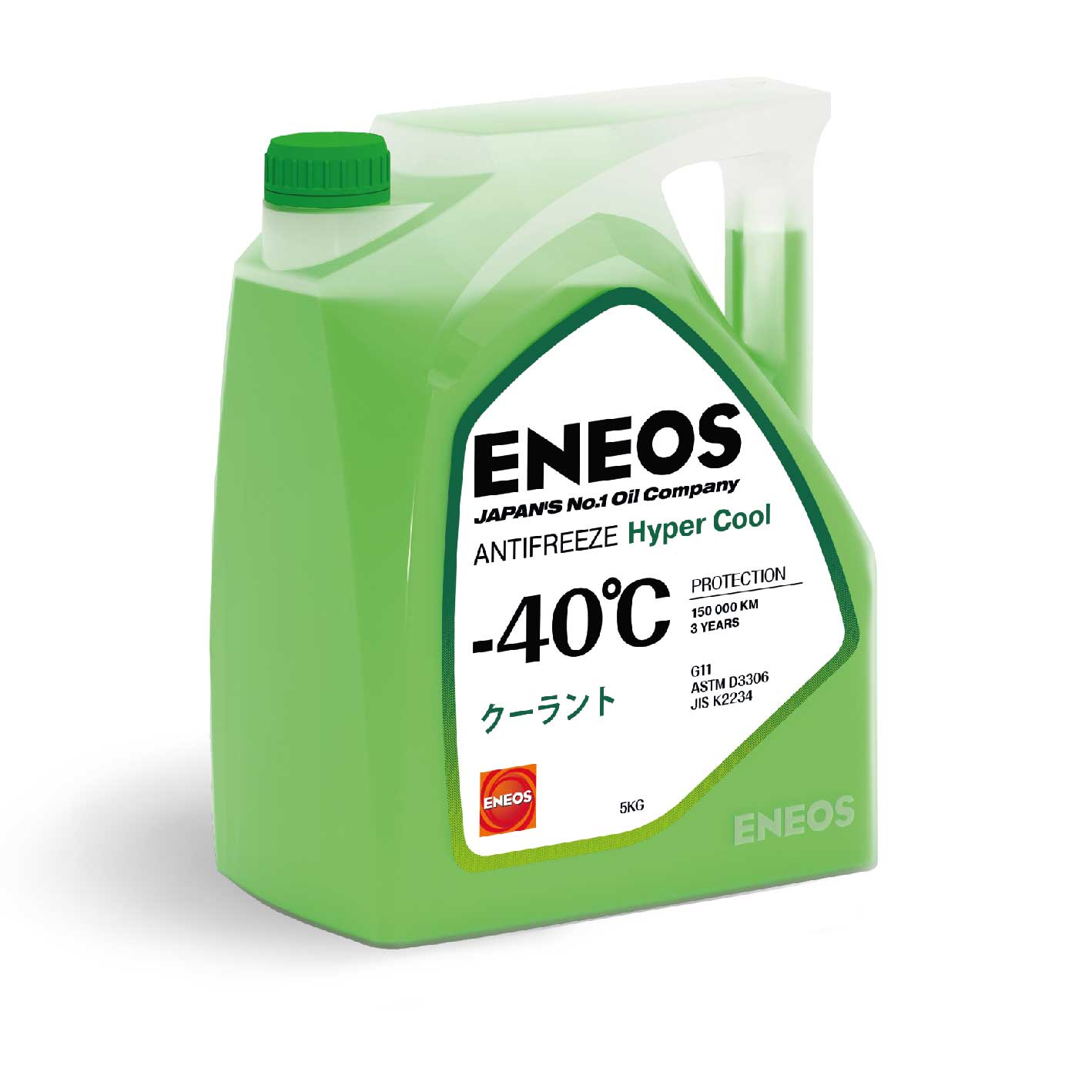 Антифриз Eneos Hyper Cool -40 C 5кг (green)